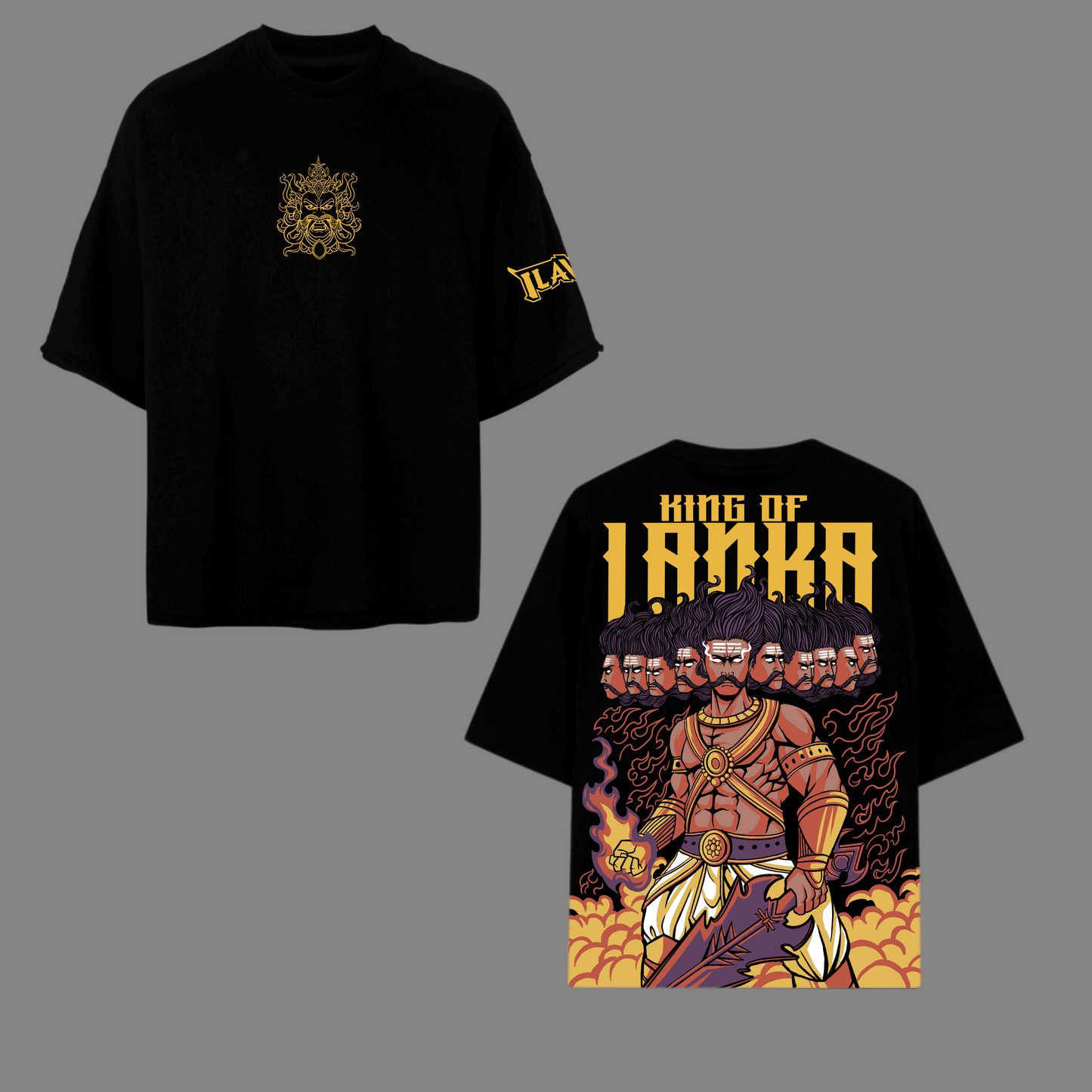 King of Lanka Oversized T-Shirt