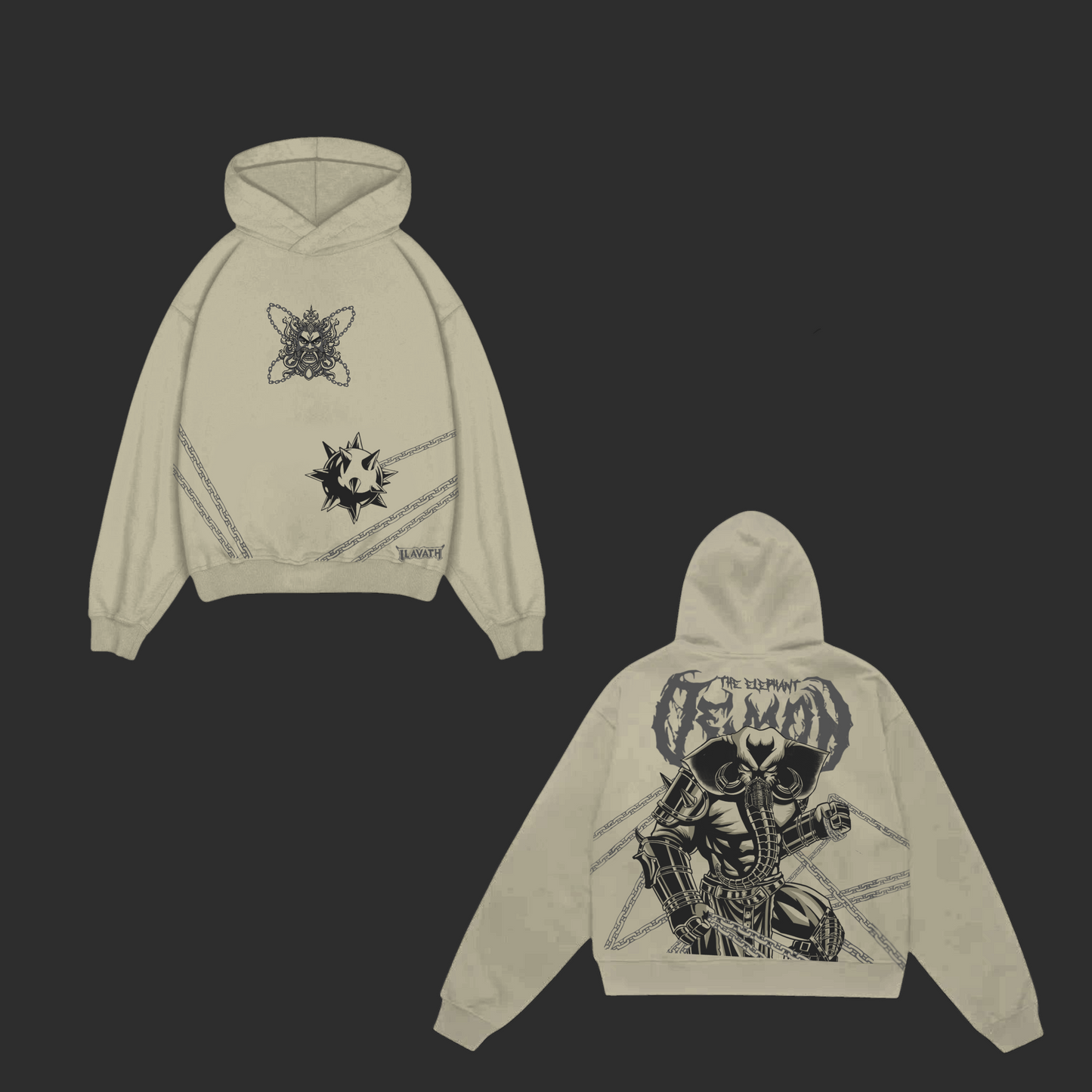 The Elephant Demon - Gajasura Hoodie