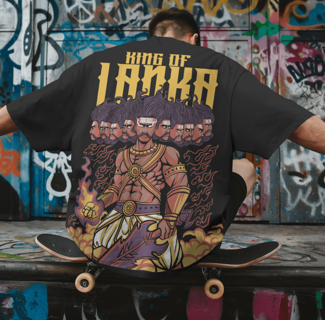 King of Lanka Oversized T-Shirt