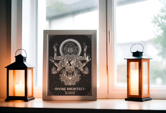 Divine Architect Poster (A3 Size)